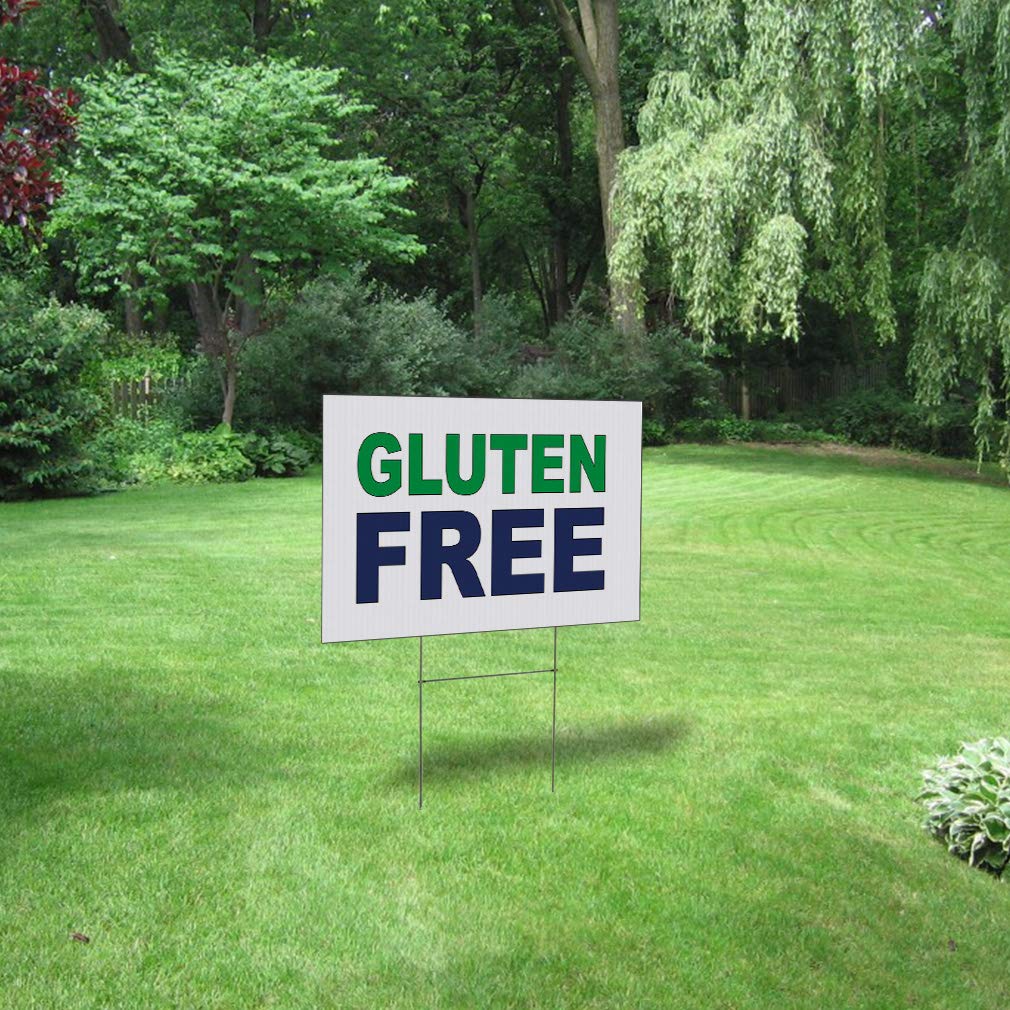 Waterproof 24x18 Inch Yard Sign for Restaurants, Food Trucks & Gardens - Weatherproof, Durable Outdoor Signage for Advertising & Events | Perfect for Lawn, Patio & Business Promotions