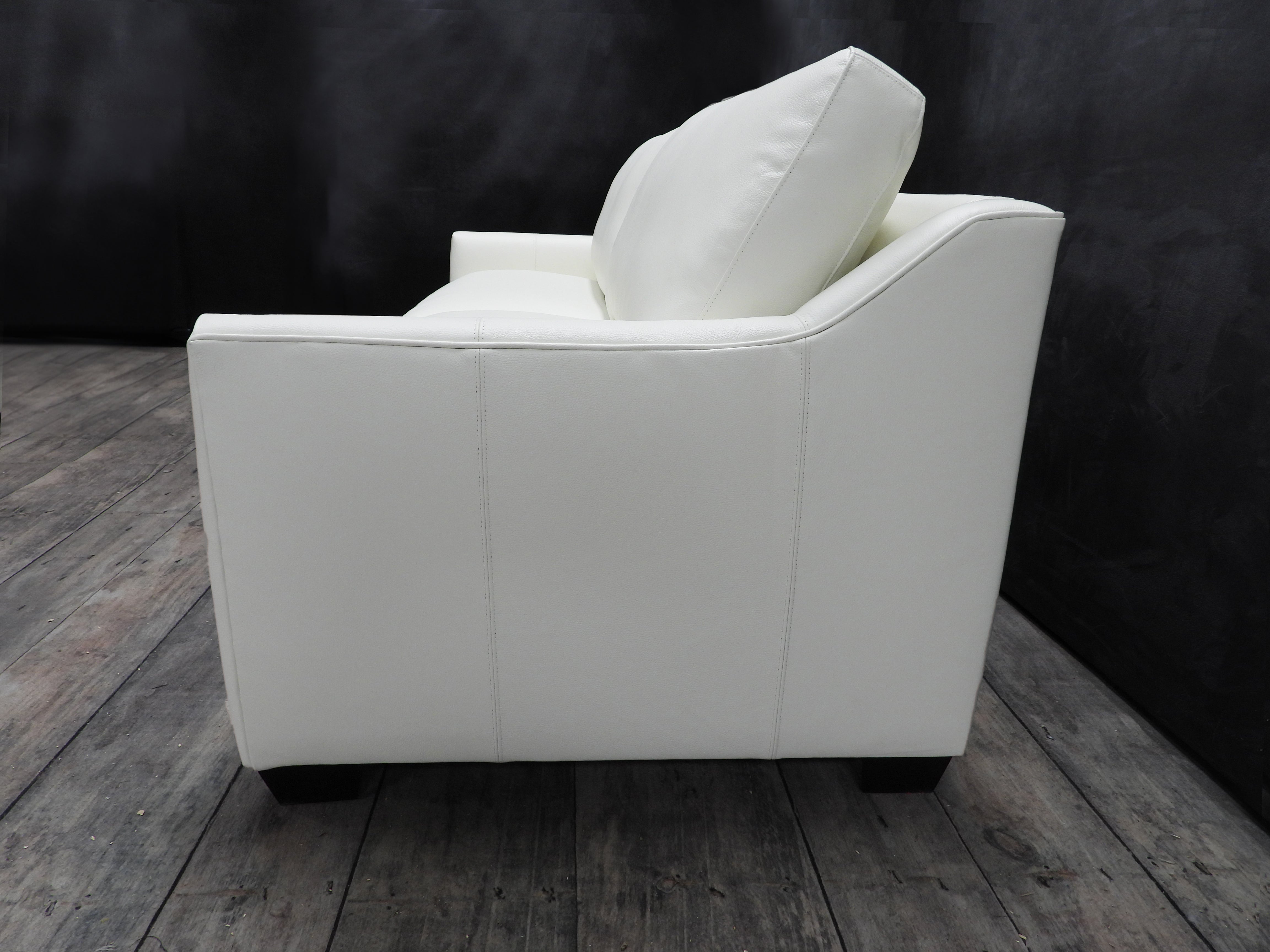 Luxury Genuine Leather Sofa - Modern Lotus Design for Living Room, Lounge & Office - Comfortable & Stylish Home Furniture