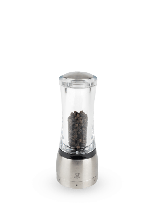 Peugeot Daman Mill - Premium Salt and Pepper Grinder Set, Adjustable Coarseness, Various Styles & Sizes - Perfect for Kitchen, Dining Table & Gourmet Cooking