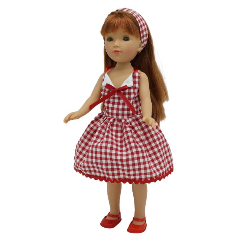 Handmade Folk Art Pepa's 41cm Vidal Rojas Collection Doll Model 27 - Perfect for Home Decor, Gift Giving & Cultural Display