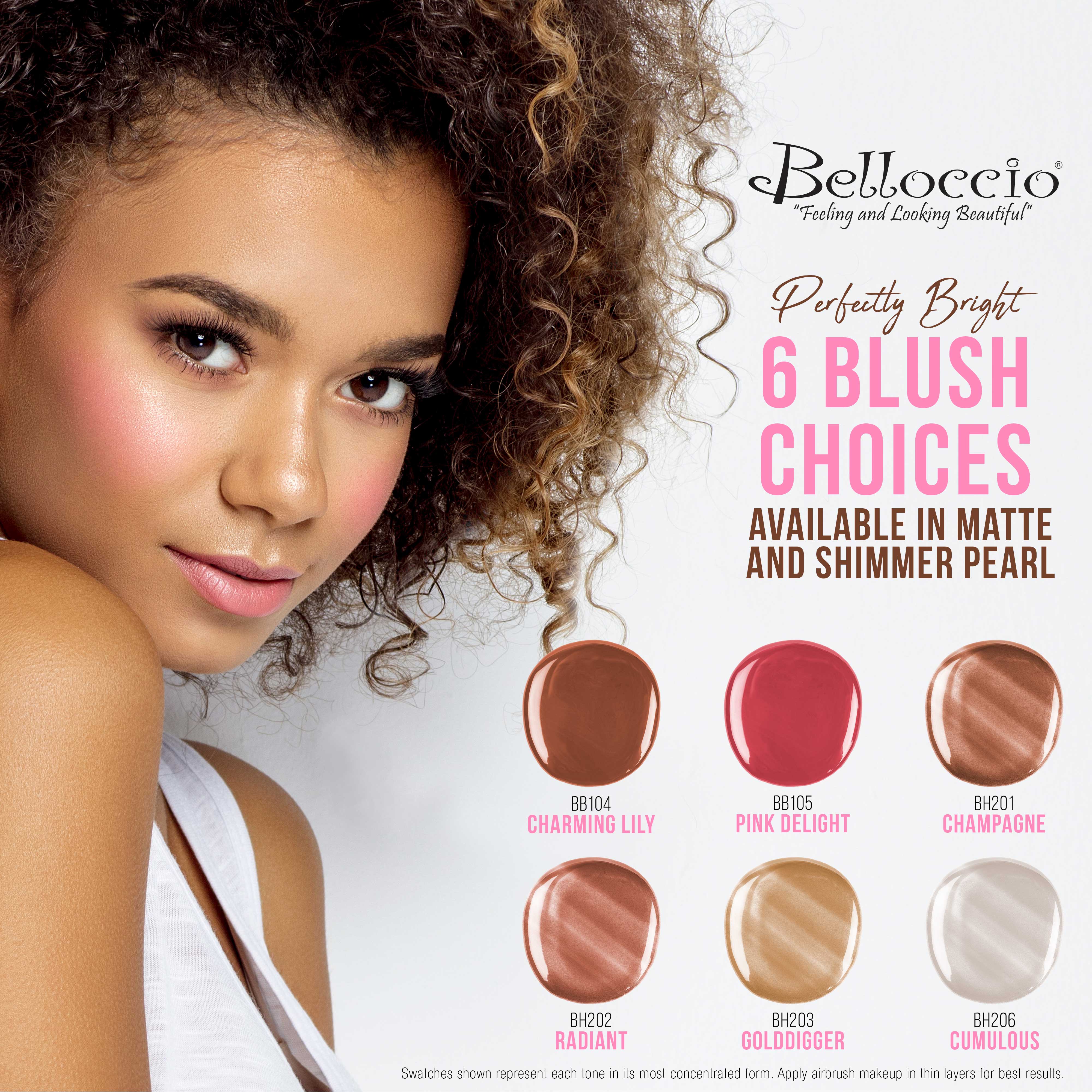 Belloccio Ultimate Airbrush Makeup & Spray Tanning System Kit - Professional Airbrush Makeup Gun, Fair Shade Foundation, Blush & Tanning Solution for Flawless Beauty - Perfect for Bridal, Photo Shoots & Salon Use