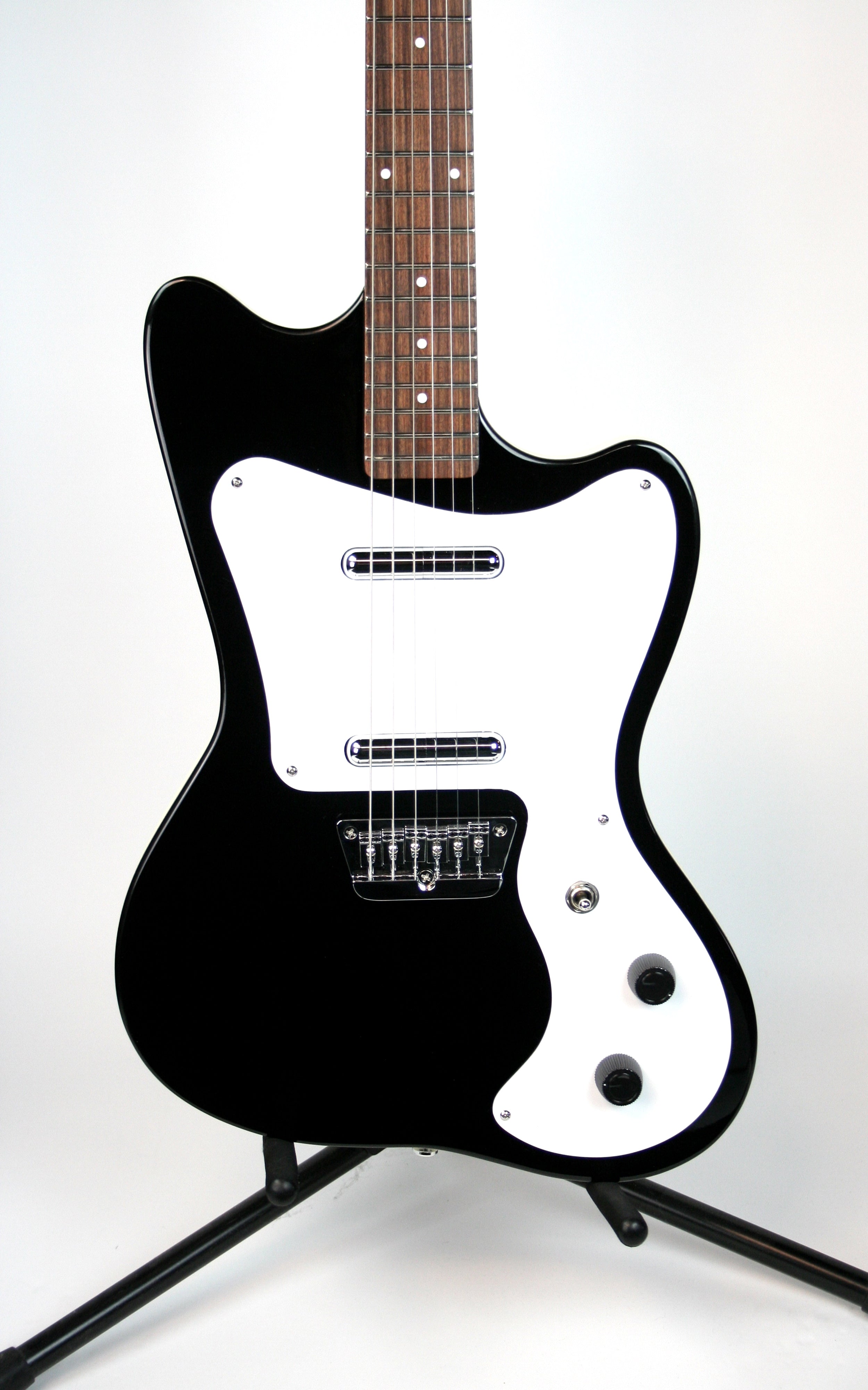 Danelectro '67 Dano Black Electric Guitar - Vintage Style, Lightweight Body, Great for Rock, Blues & Indie Music | Perfect for Stage Performances & Home Practice