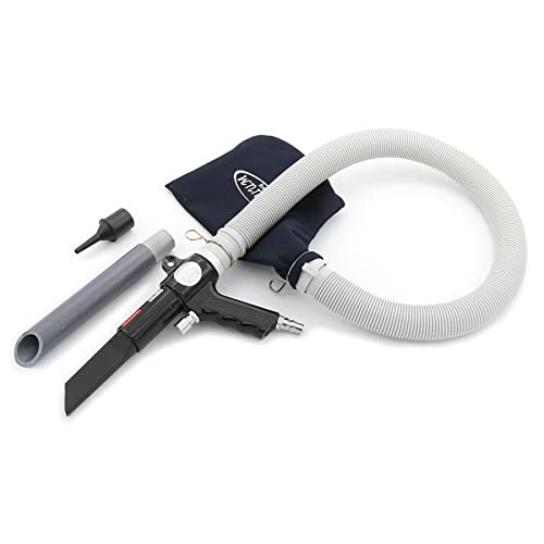 2 in 1 Air Vacuum Blow Gun - Dual Function Pneumatic Tool Kit for Dust & Wood Chips Cleaning | Industrial & Workshop Use | Perfect for Cars, Electronics & Machinery Maintenance