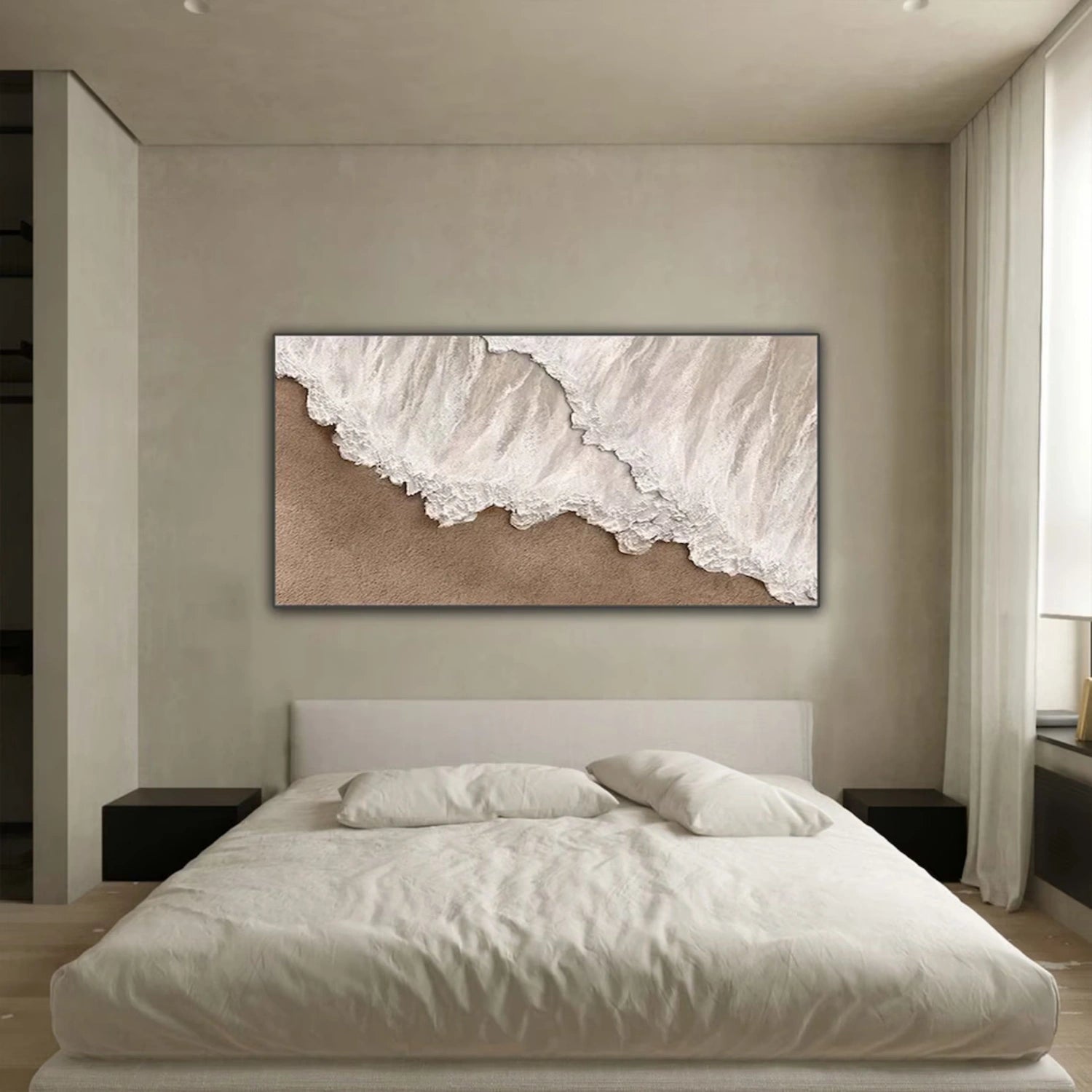 Ocean and Sky Painting #OS226 - Stunning Coastal Wall Art for Living Room, Bedroom & Office Decor