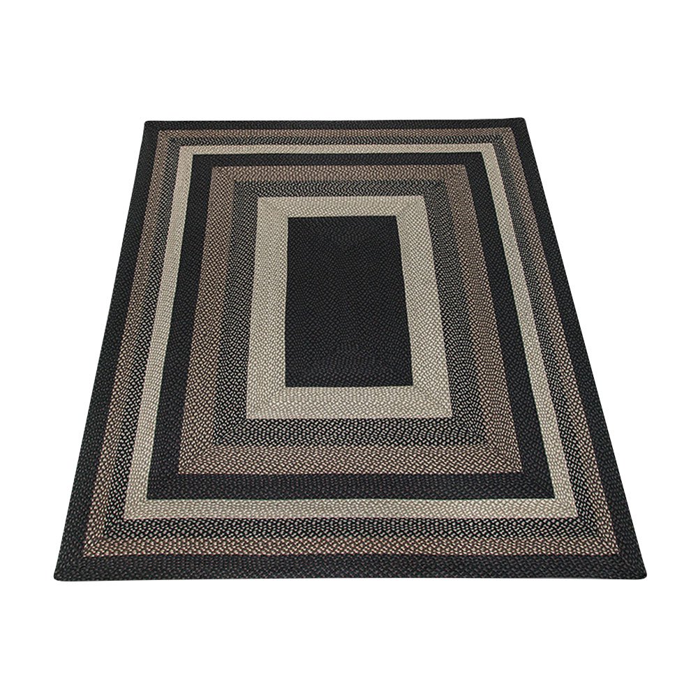 5' x 8' Earth Rugs Rectangle Area Rug in Mocha/Frappuccino - Soft Living Room Carpet for Bedroom, Office & Home Decor