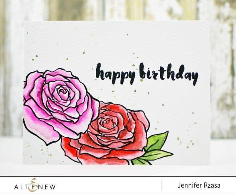 Handmade Painted Greetings Stamp Set for DIY Cards, Scrapbooking & Wedding Invitations - Unique Rubber Stamps for Crafting & Stationery Design