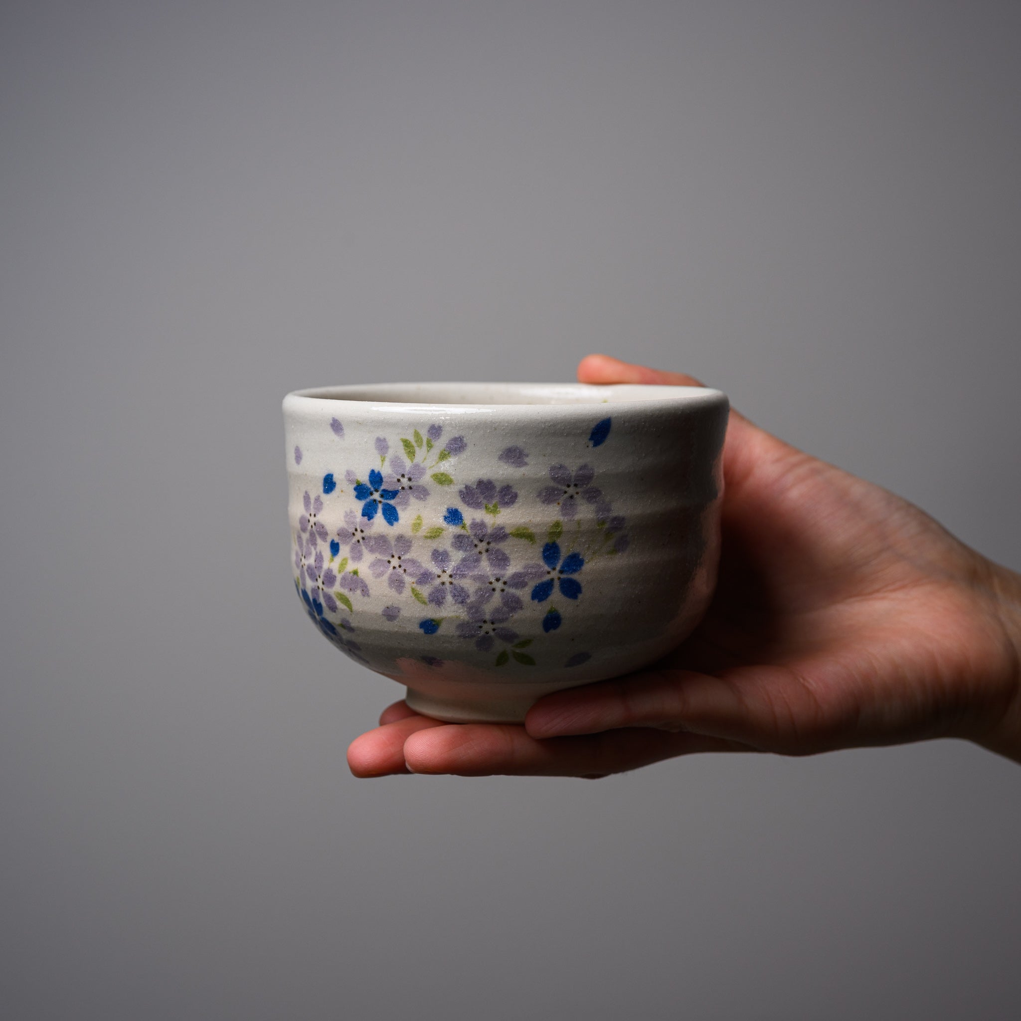 Premium Matcha Bowl Set - Handcrafted Ceramic Winter Bloom Design for Japanese Tea Ceremony | Perfect for Matcha, Green Tea, and Zen Meditation Rituals