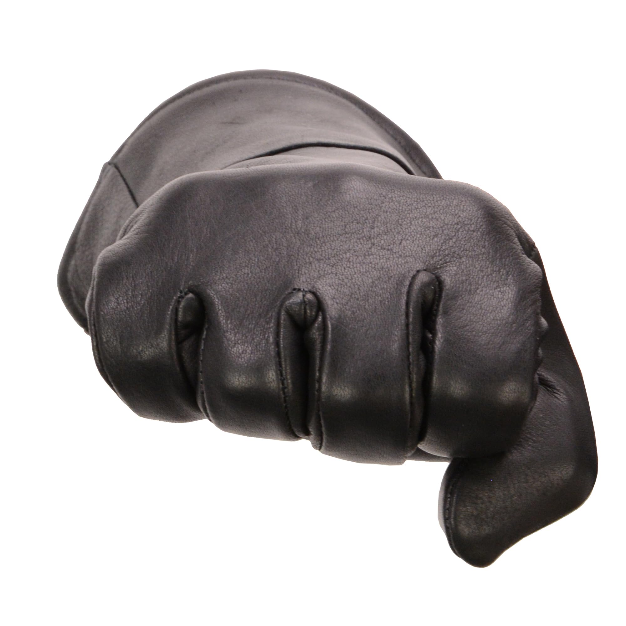 Milwaukee Leather Men's USA Northern Deerskin Leather Thermal Gauntlet Gloves - Winter Motorcycle Riding, Snowmobiling & Cold Weather Protection