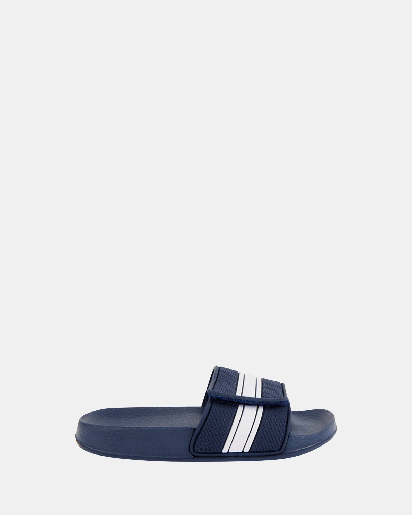 Kannon Beach Slides for Men & Women - Navy & White Comfortable Sandals - Perfect for Pool, Beach, Vacation & Summer Outfits