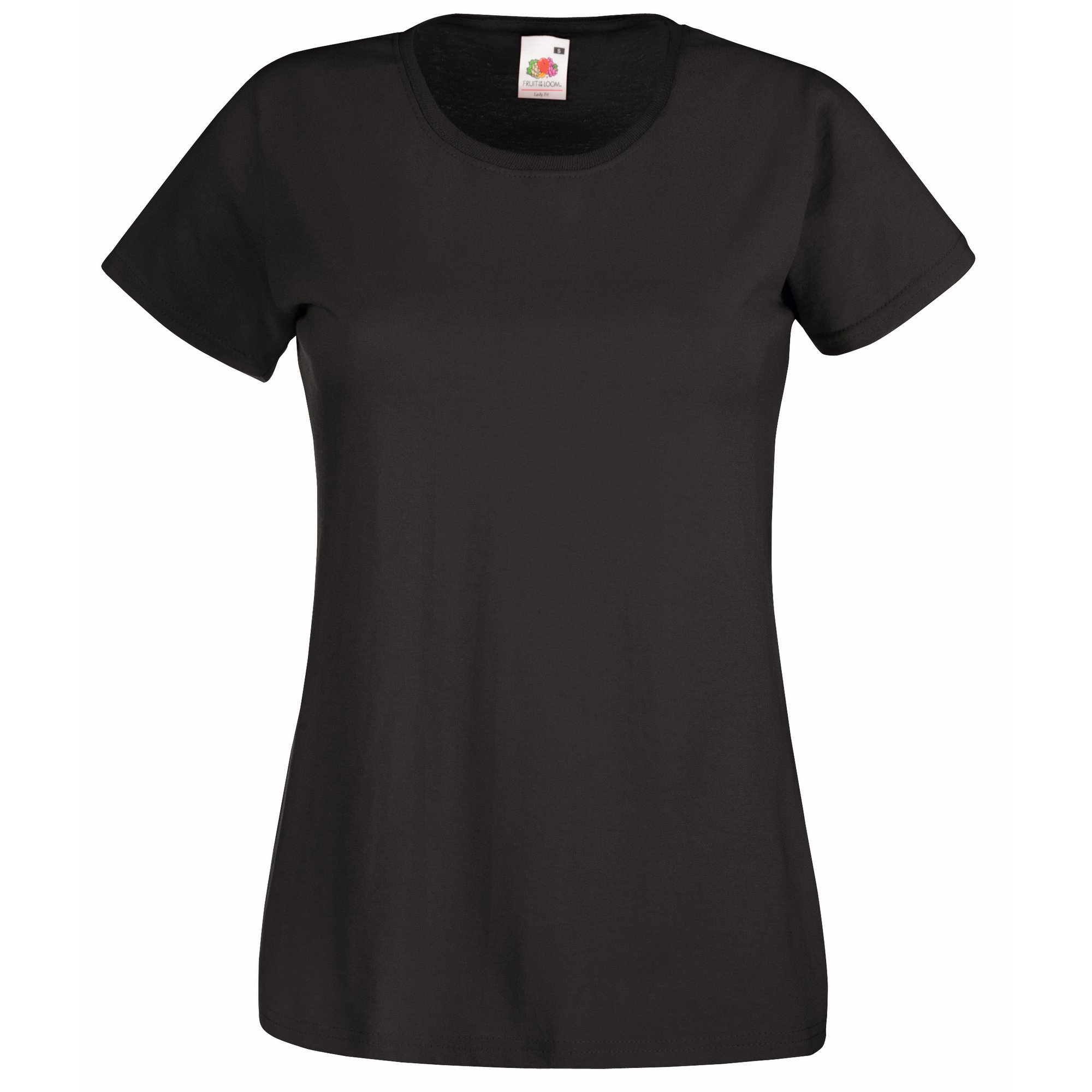 Fruit of the Loom Women's 61-372-0 Comfort Soft Cotton Crewneck T-Shirt - Casual Everyday Wear, Lounge, Gym & Layering Essential