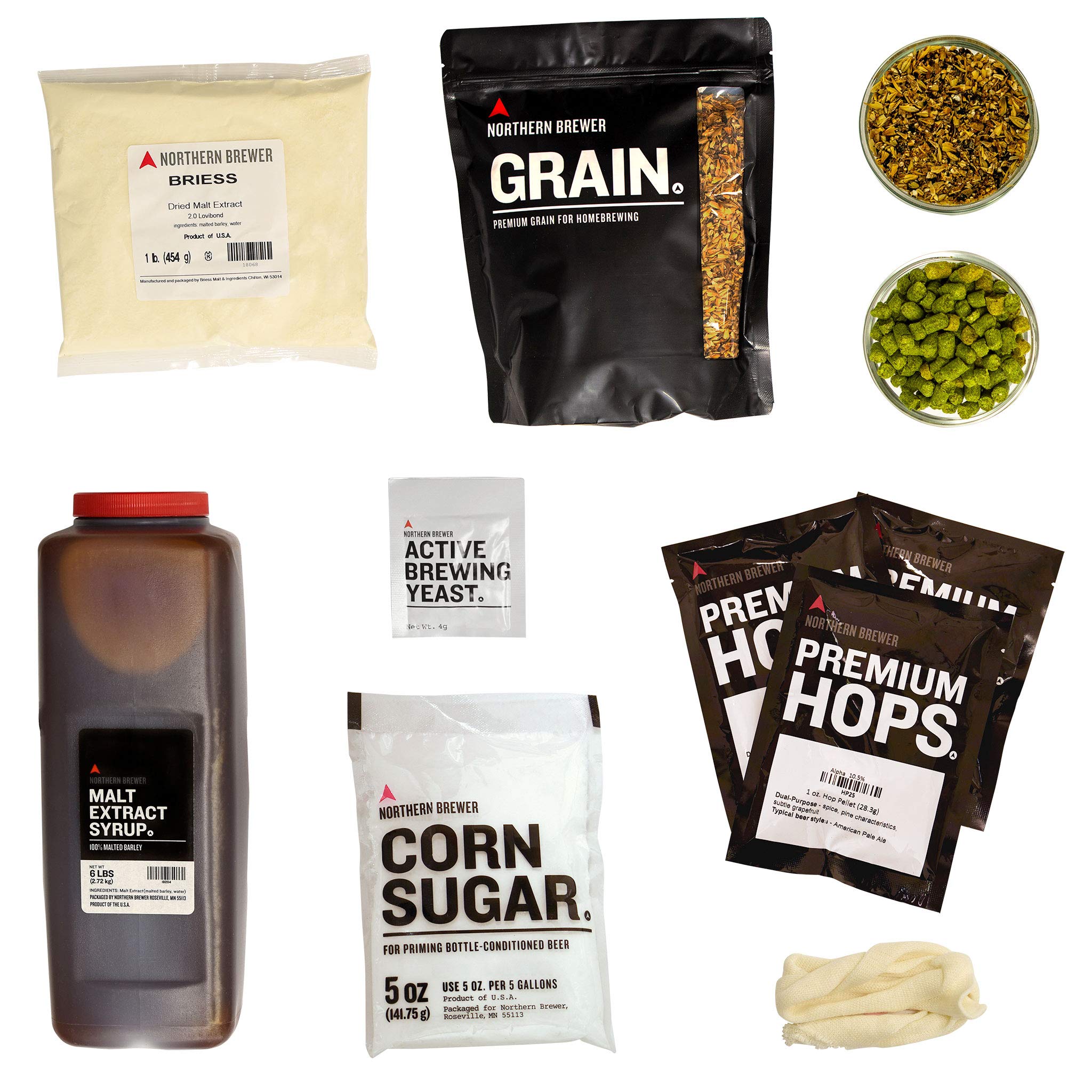 Northern Brewer Funktional Fruit Sour Extract Beer Recipe Kit - 5 Gallon Mango Flavored Home Brewing Kit for Craft Beer Lovers | Perfect for Summer BBQs, Parties & Home Brewing Enthusiasts