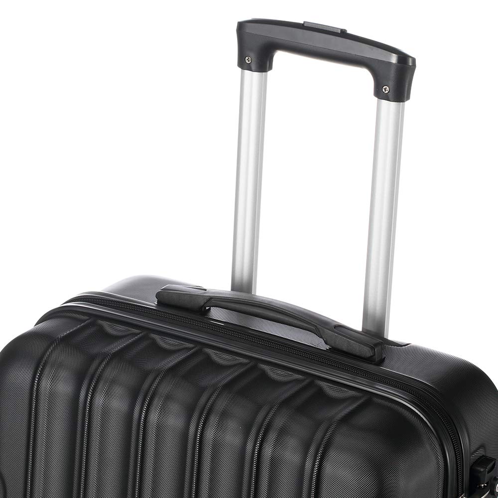 3-in-1 Hardside Luggage Set with Spinner Wheels & TSA Lock - 20