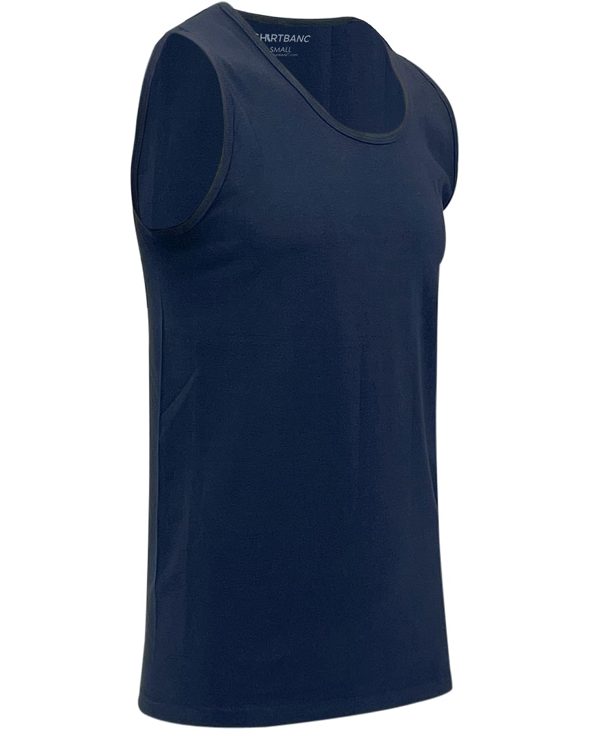 SHIRTBANC Men's Cotton Tank Top - Breathable Workout Shirts for Gym, Running & Beach - Sleeveless Muscle Tee for Summer, Casual Wear & Outdoor Activities