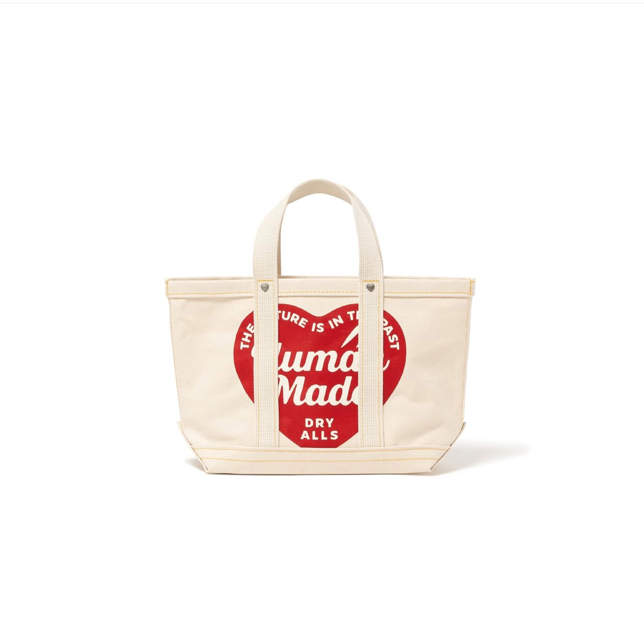HUMAN MADE 25SS Small Canvas Tote Bag (HM29GD005) - Stylish & Durable Eco-Friendly Shopping Bag for Beach, Grocery & Daily Use