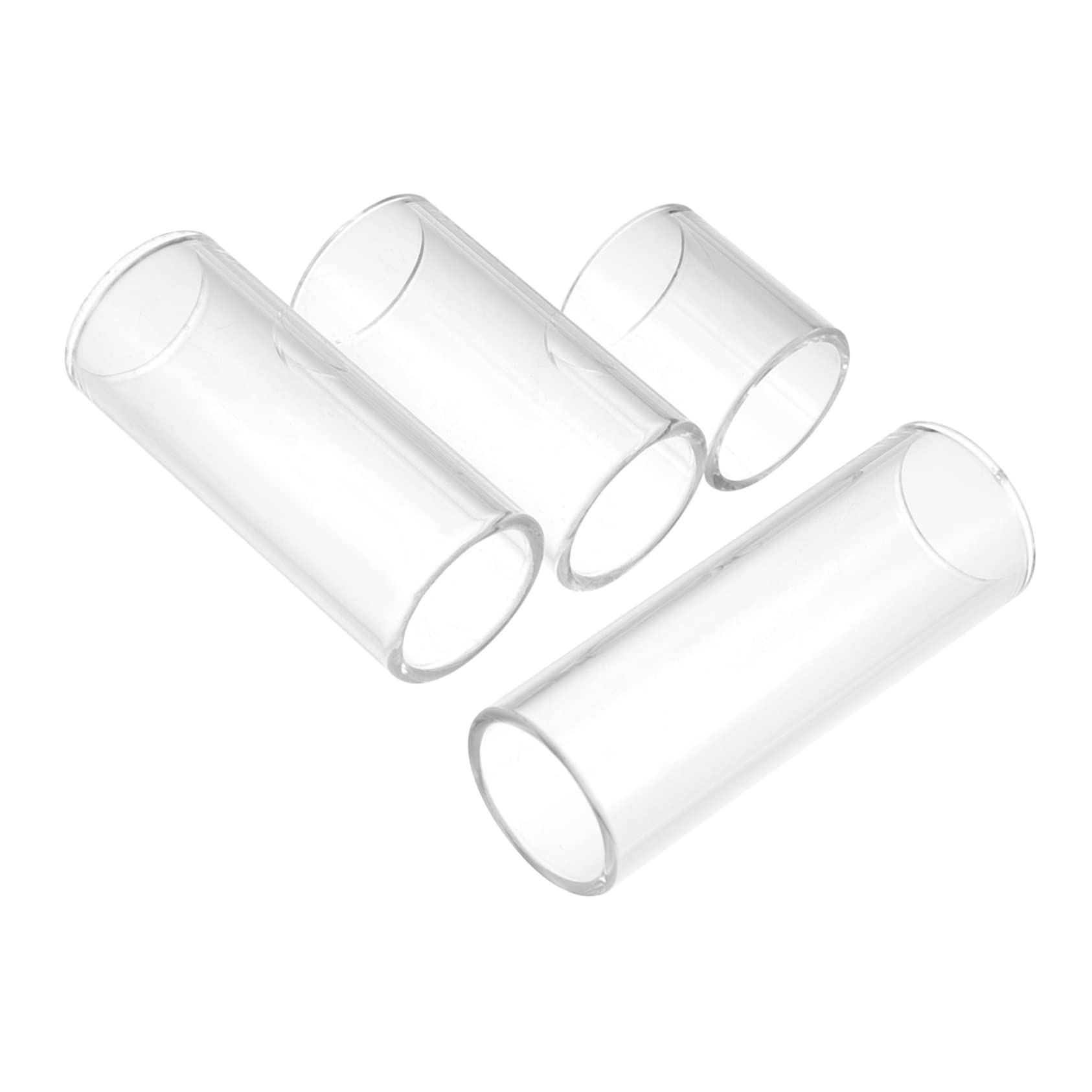 Premium Metal Guitar Slide Bar - Professional Electric & Acoustic Guitar Accessory - Finger Cover for Smooth Playing - Perfect for Blues, Rock & Live Performances