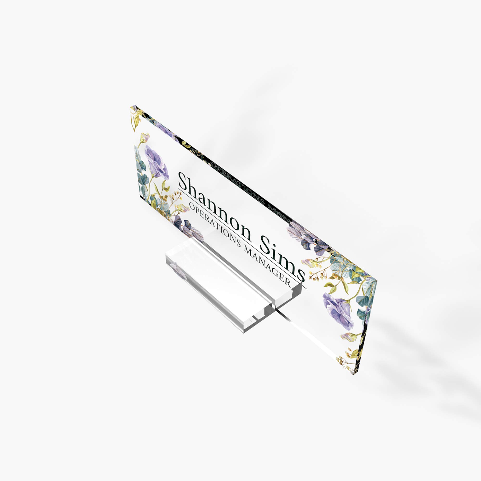 Custom Engraved Desk Name Plate for Home Office - Personalized Business Name Sign for Professionals & Office Staff - Perfect for Corporate Gifts, Executive Desks & Reception Areas