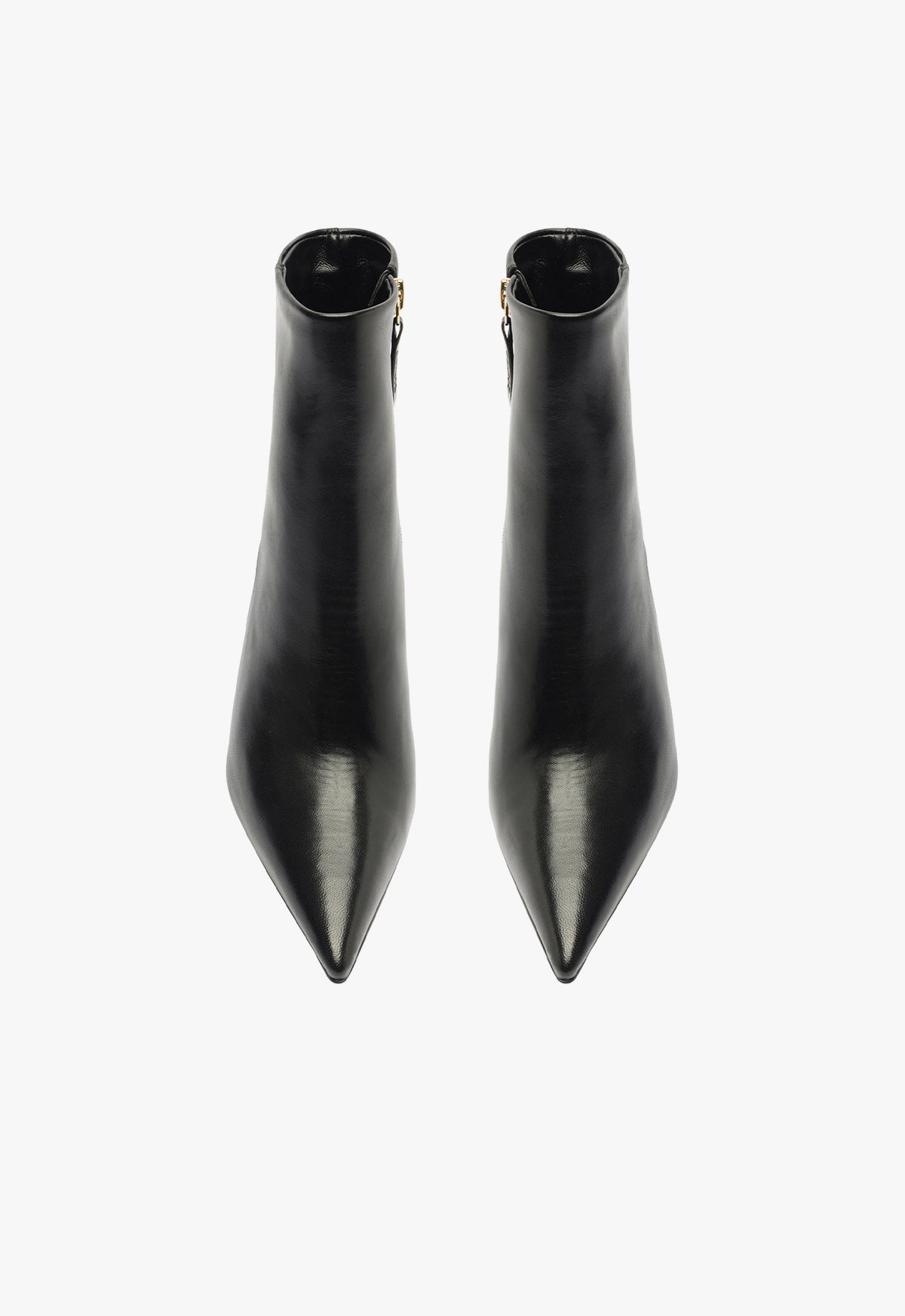 Mikki Nappa Leather Bootie F24 - High Heel Ankle Boots for Women | Fashionable & Comfortable | Perfect for Office, Party & Night Out
