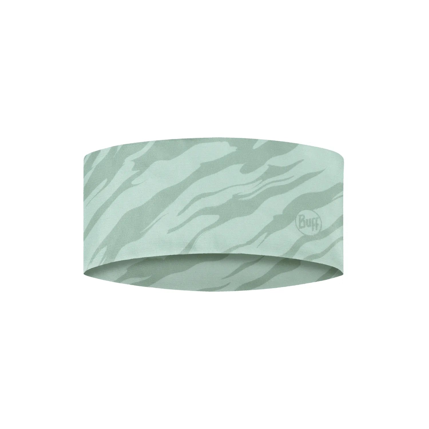 CoolNet UV® Wide Headband for Running & Outdoor Sports - Aces Seagrove Green - Moisture-Wicking & Sun Protection for Men & Women
