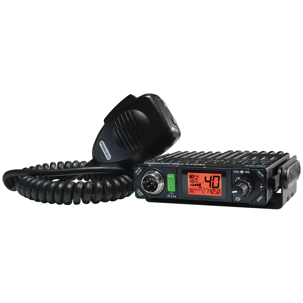 1955-2006 CJ, YJ, TJ Jeep CB Radio Kit - Complete Off-Road Communication System for Jeep Wrangler & Cherokee - Perfect for Trail Rides, Camping & Emergency Situations