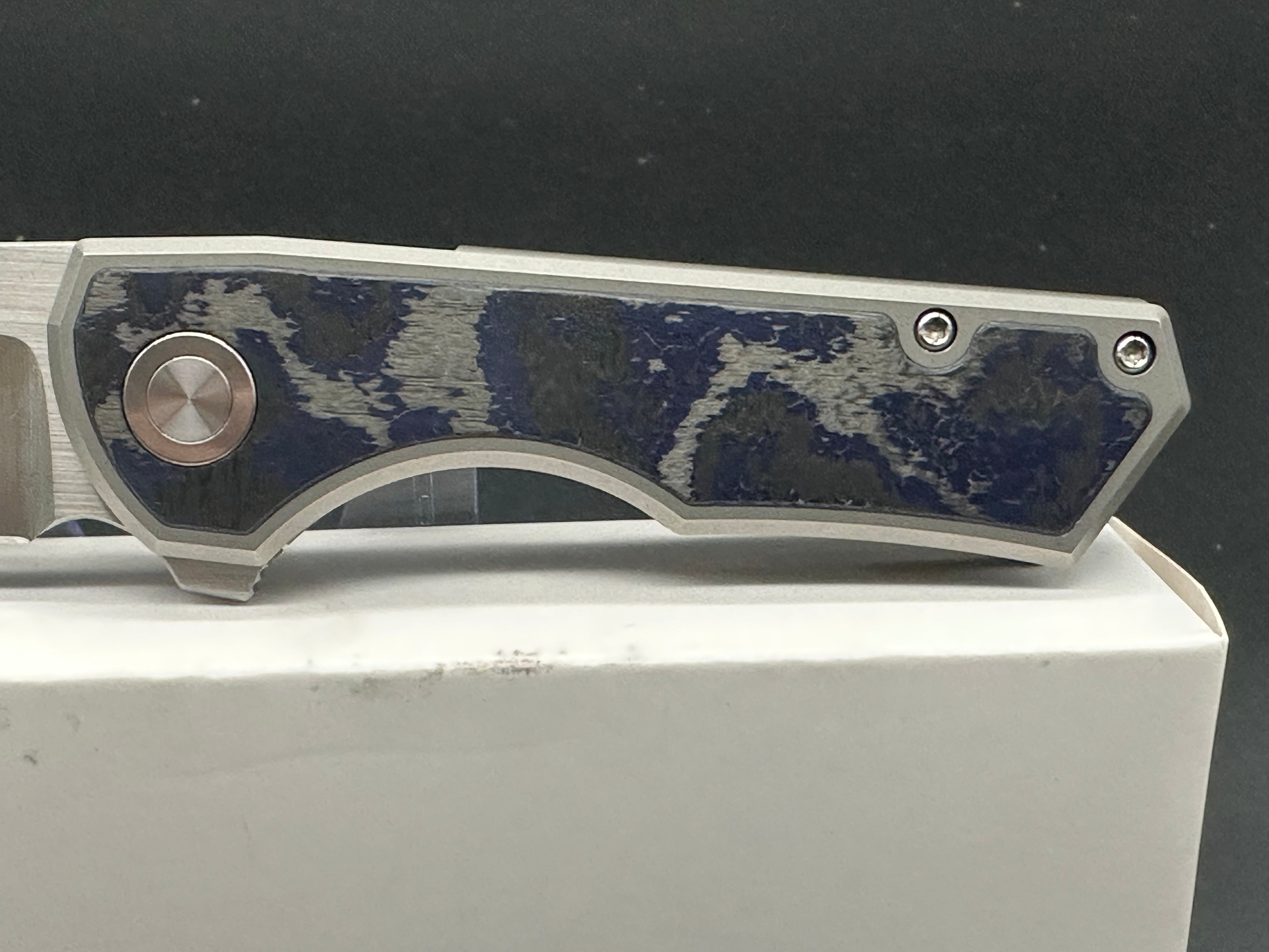Slice Brian Brown Yeager M - Premium EDC Pocket Knife for Outdoor, Camping & Everyday Carry | Sharp & Durable Folding Knife for Hiking, Fishing & Survival Gear
