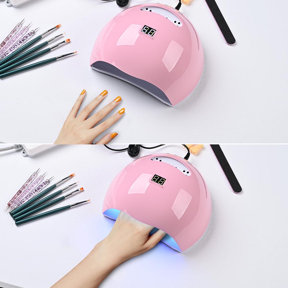 TheLAShop Professional LED Nail Lamp Gel Dryer with Built-in Timer - Fast Curing for Gel Polish, Acrylic Nails & Manicures at Home or Salon