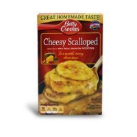 Betty Crocker Cheesy Scalloped Skin-on Potatoes 5 oz (3-Pack) - Easy Homemade Side Dish for Family Dinners & Holiday Meals