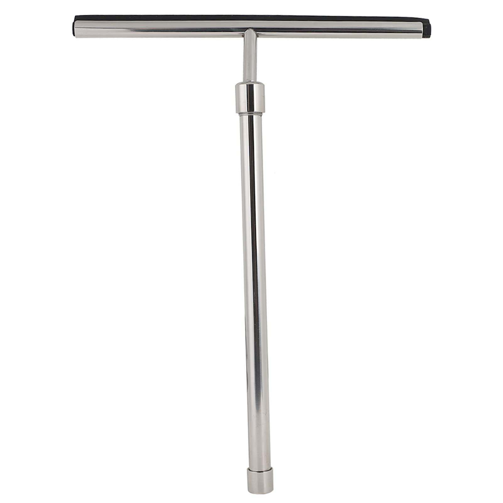 Premium Stainless Steel Shower Squeegee - Bathroom Window & Car Glass Cleaner Tool - Multi-Surface Squeegee for Shower Doors, Mirrors, Tiles (Perfect for Bathroom Cleaning, Car Washing & Household Use)