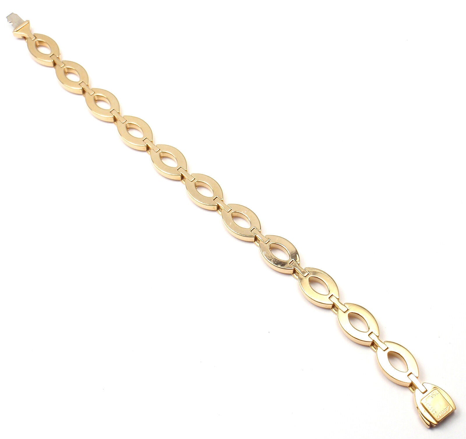 Authentic Cartier 18K Yellow Gold Diamond Diadea Link Bracelet - Luxury Jewelry for Women, Perfect for Weddings, Anniversaries & Special Occasions