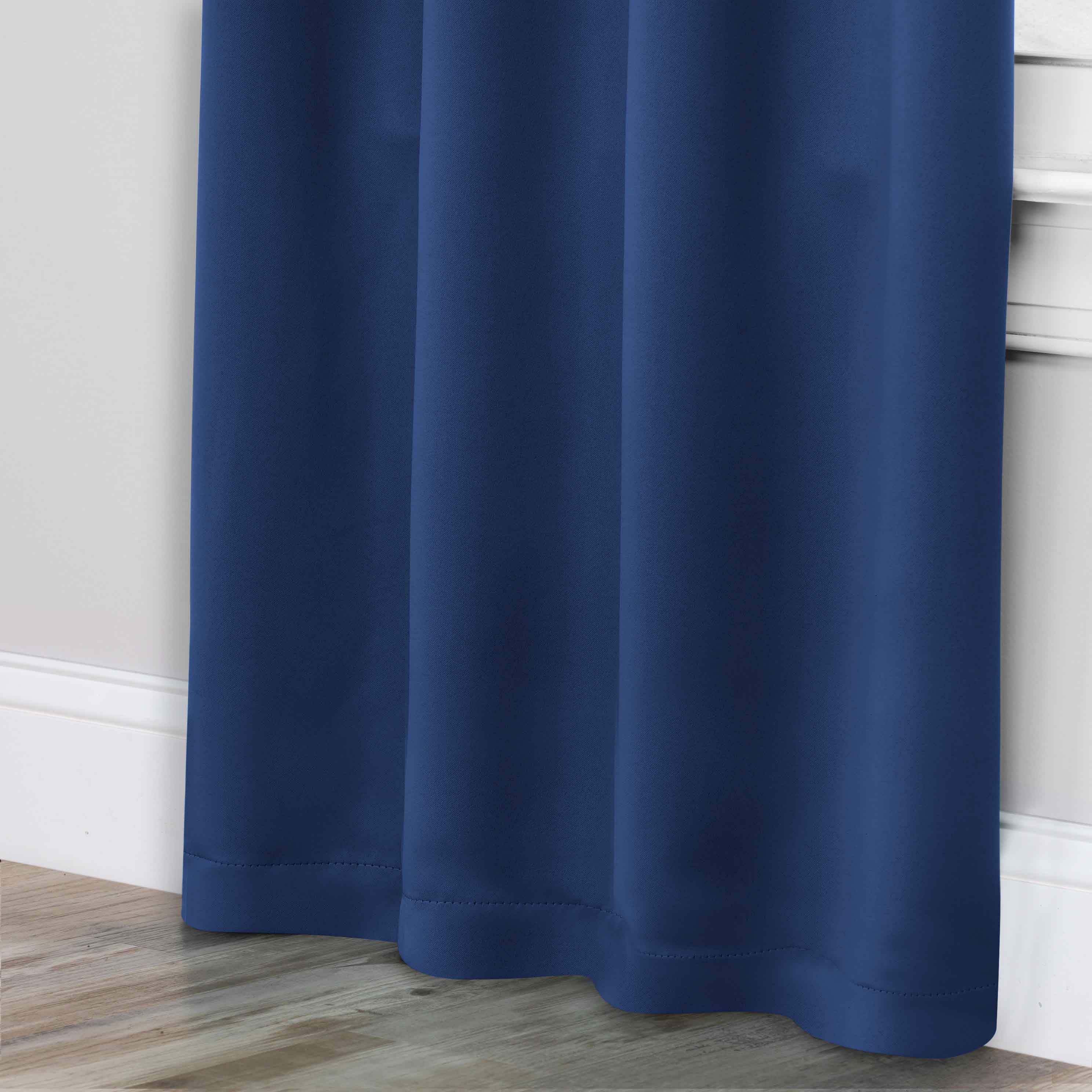 Machine Washable Blackout Curtains Set of 2 - Solid Color Room Darkening Window Treatments for Bedroom, Living Room & Nursery