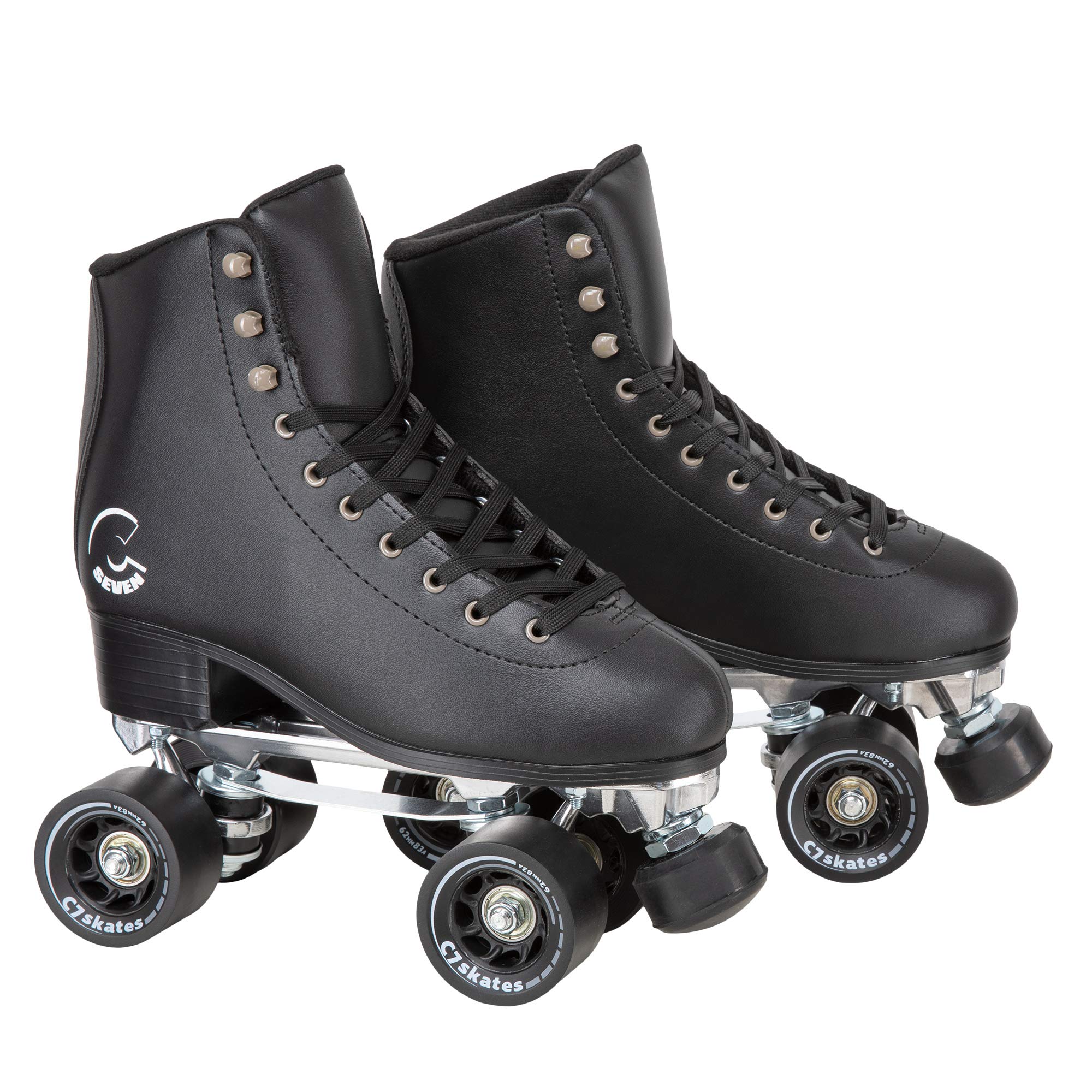 C7 Dark Magic Quad Roller Skates for Outdoor & Rink Skating