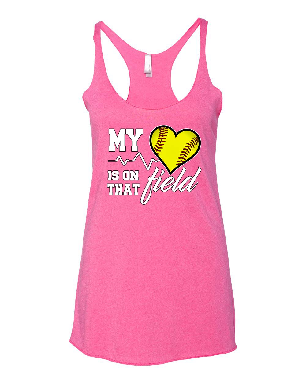 Comfortable Tri-Blend Racerback Tank Top for Tennis & Sports | Breathable Workout Shirt for Women | Perfect for Gym, Running & Active Lifestyle
