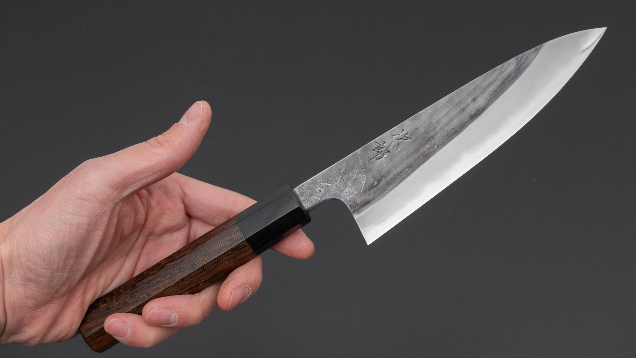 Premium Jiro Tsuchime Petty Knife 150mm - Handcrafted Japanese Kitchen Knife with Taihei Tagayasan Handle (#674) - Perfect for Slicing, Dicing & Precision Cutting in Professional & Home Kitchens