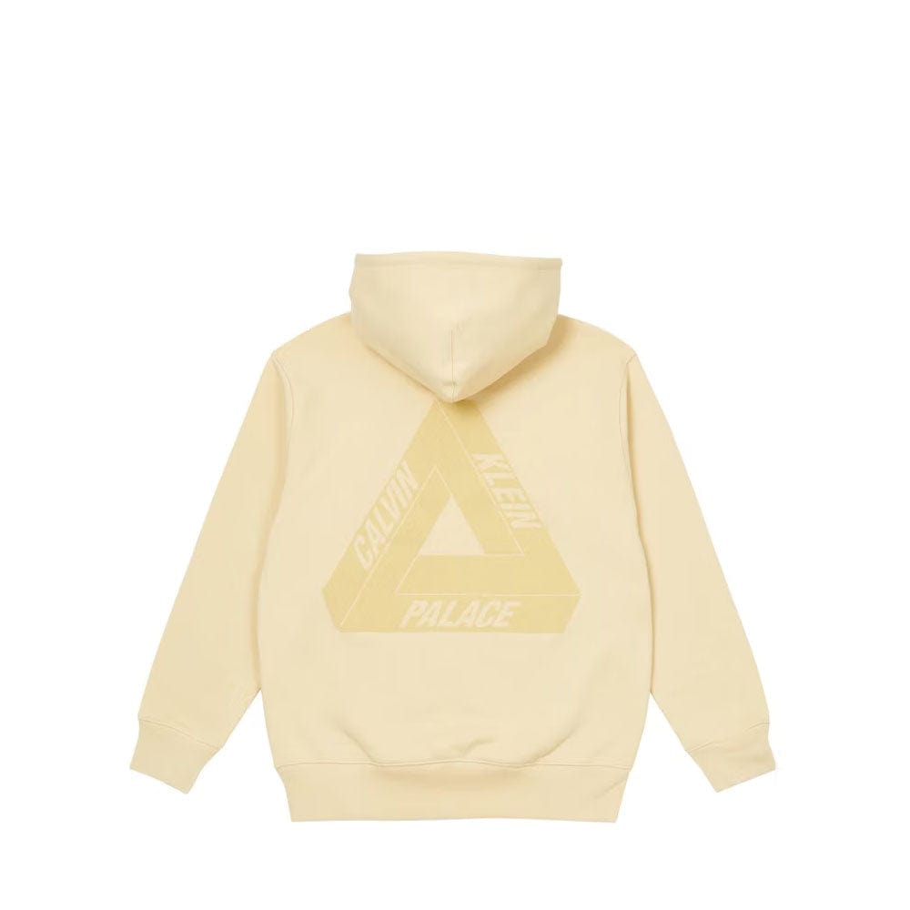 PALACE x Calvin Klein Tri-Ferg Hoodie - Yellow | Streetwear Fashion | Perfect for Urban Outfits & Casual Wear