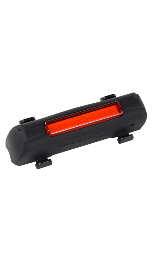 Evolve Serfas Thunderbolt USB LED Bike Tail Lights - Bright Rear Safety Light for Night Cycling & Commuting