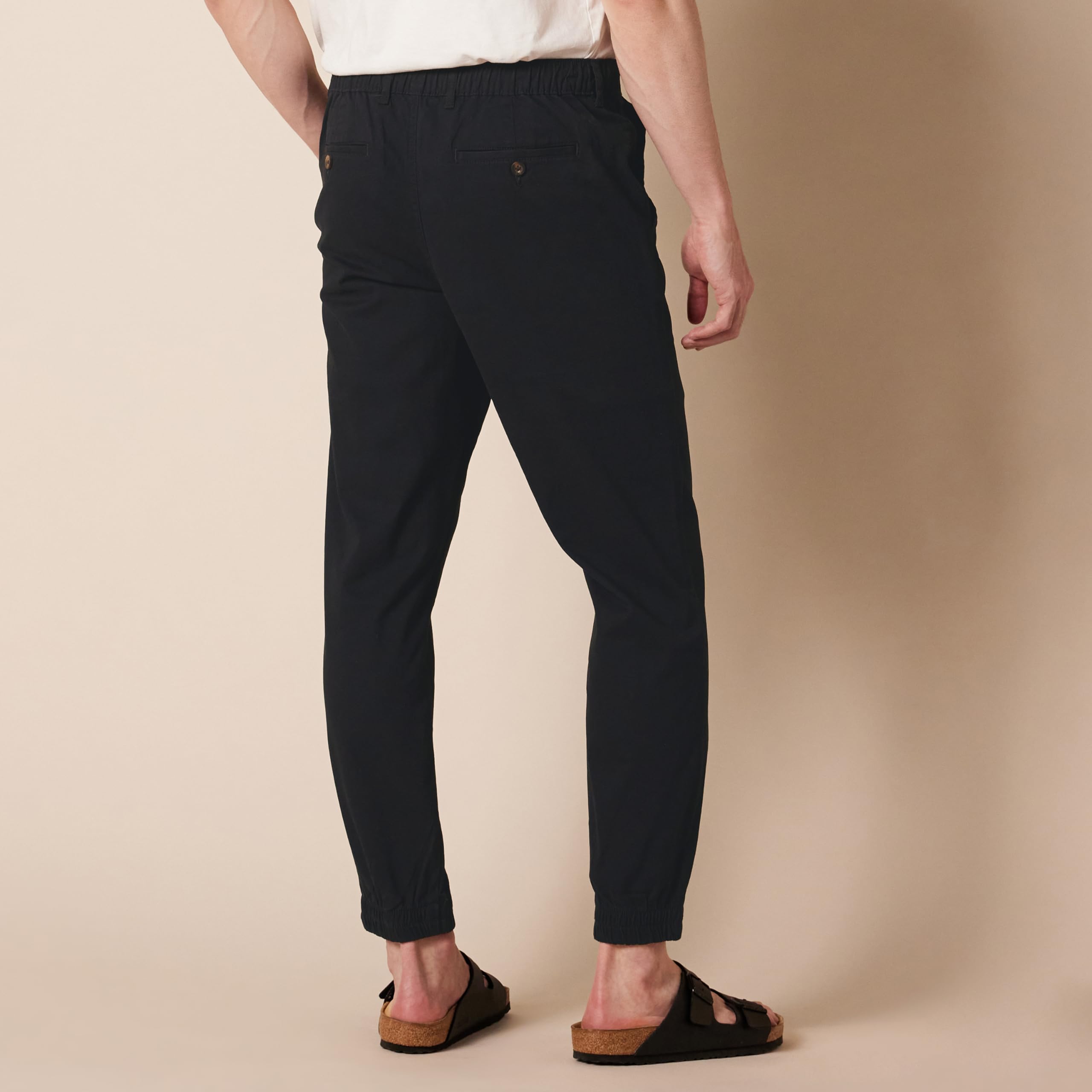 Amazon Essentials Men's Slim-Fit Cotton Joggers - Comfortable & Stylish Casual Pants for Lounge, Workout, and Everyday Wear