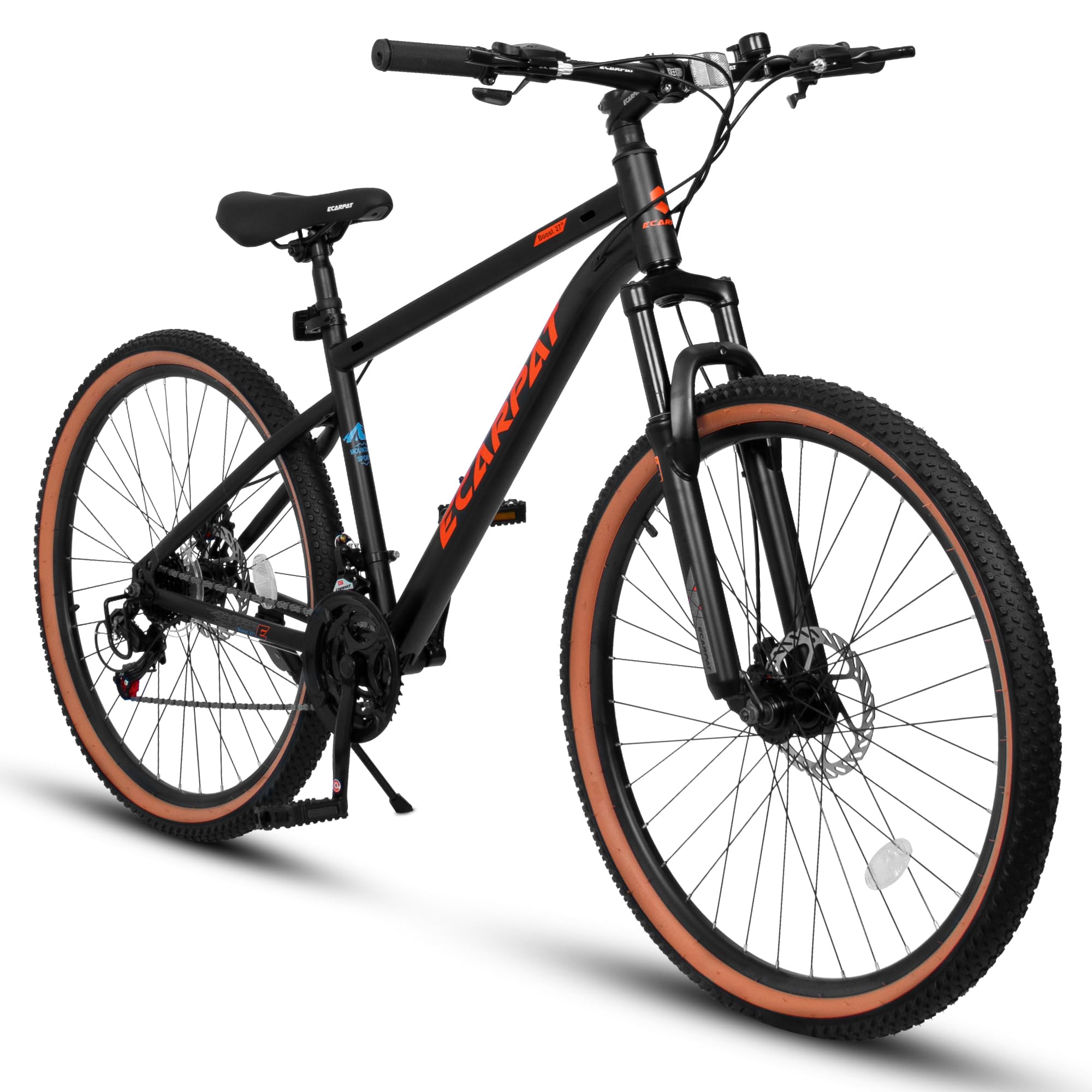 **24/26/27.5 Inch Full Suspension Mountain Bike for Men & Women - 21-Speed Aluminum/Steel Frame - Perfect for Commuting, School, Work & Snow Riding - Ideal Birthday & New Year Gift**
