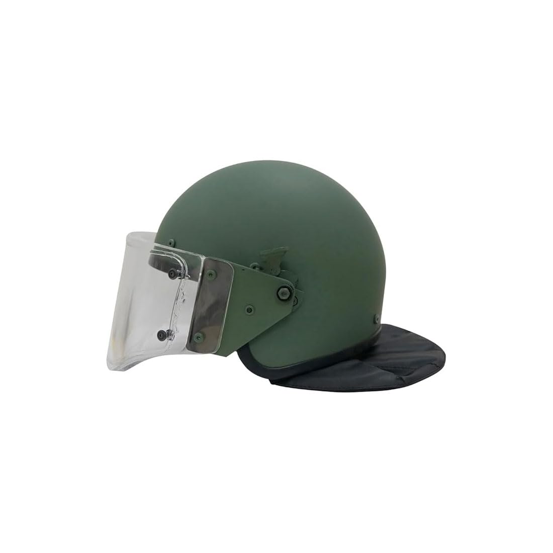 Tactical Russian ZSH-1-2M Military Helmet with Clear Acrylic Visor - Authentic Airsoft Gear for Cosplay, Military Reenactments & Tactical Training