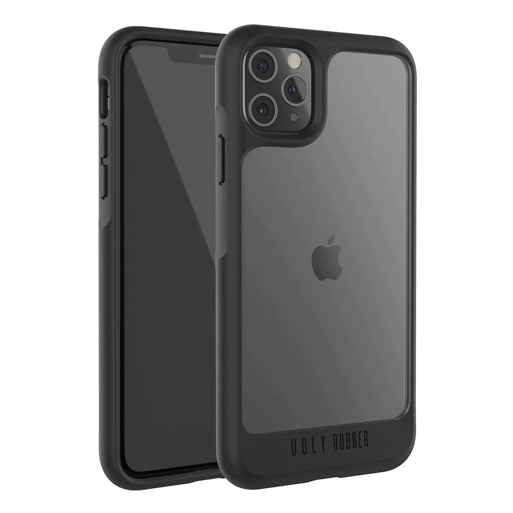 Durable Shockproof Rubber Case for iPhone 11 Pro - Slim Fit Protective Cover with Anti-Slip Grip for Everyday Use & Outdoor Activities