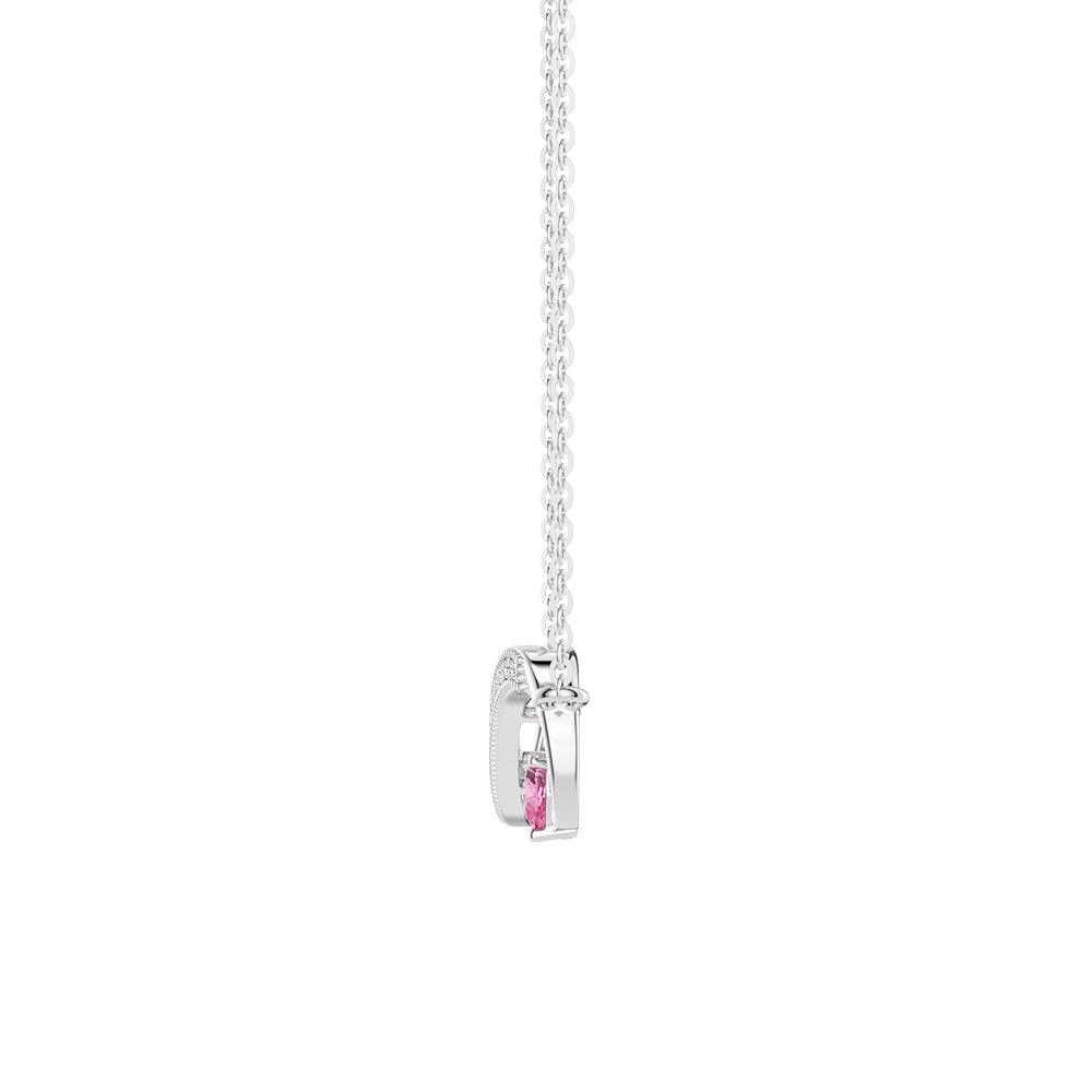 Birthstone Necklace for Mom - Heart Shaped Jewelry with Custom Gemstone | Personalized Gift for Mother's Day, Birthday & Anniversary | Perfect for Everyday Wear & Special Occasions