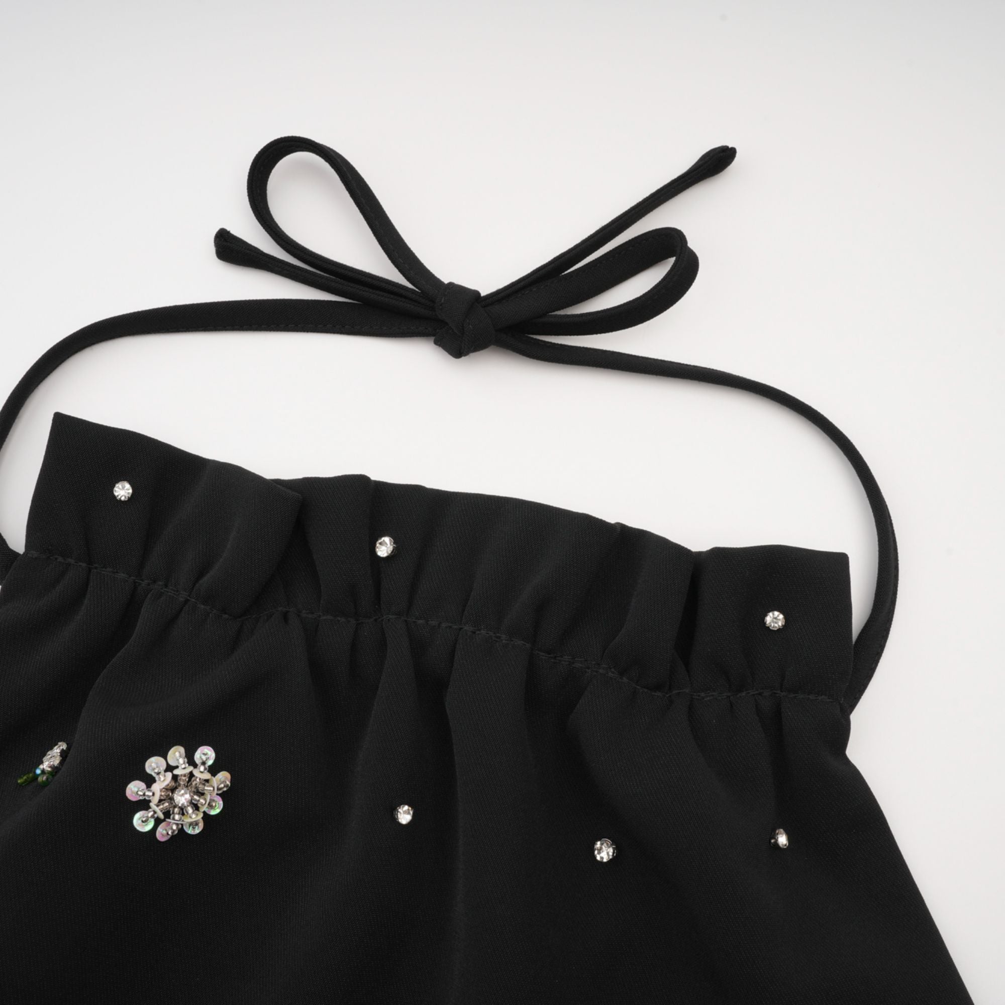 Ariane Crystal Embellished Scoop Back Mini Dress - Elegant Party & Evening Wear for Women