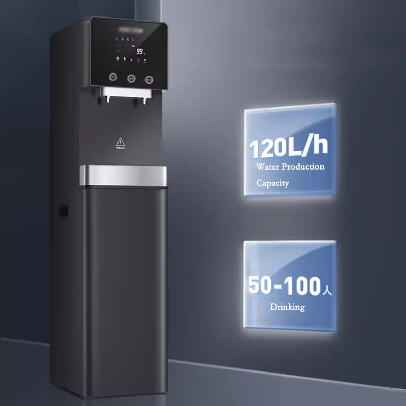 Instant Hot & Cold Water Dispenser for Home & Office - Desktop Water Purifier with Quick Heating Technology - Perfect for Coffee, Tea, and Instant Meals