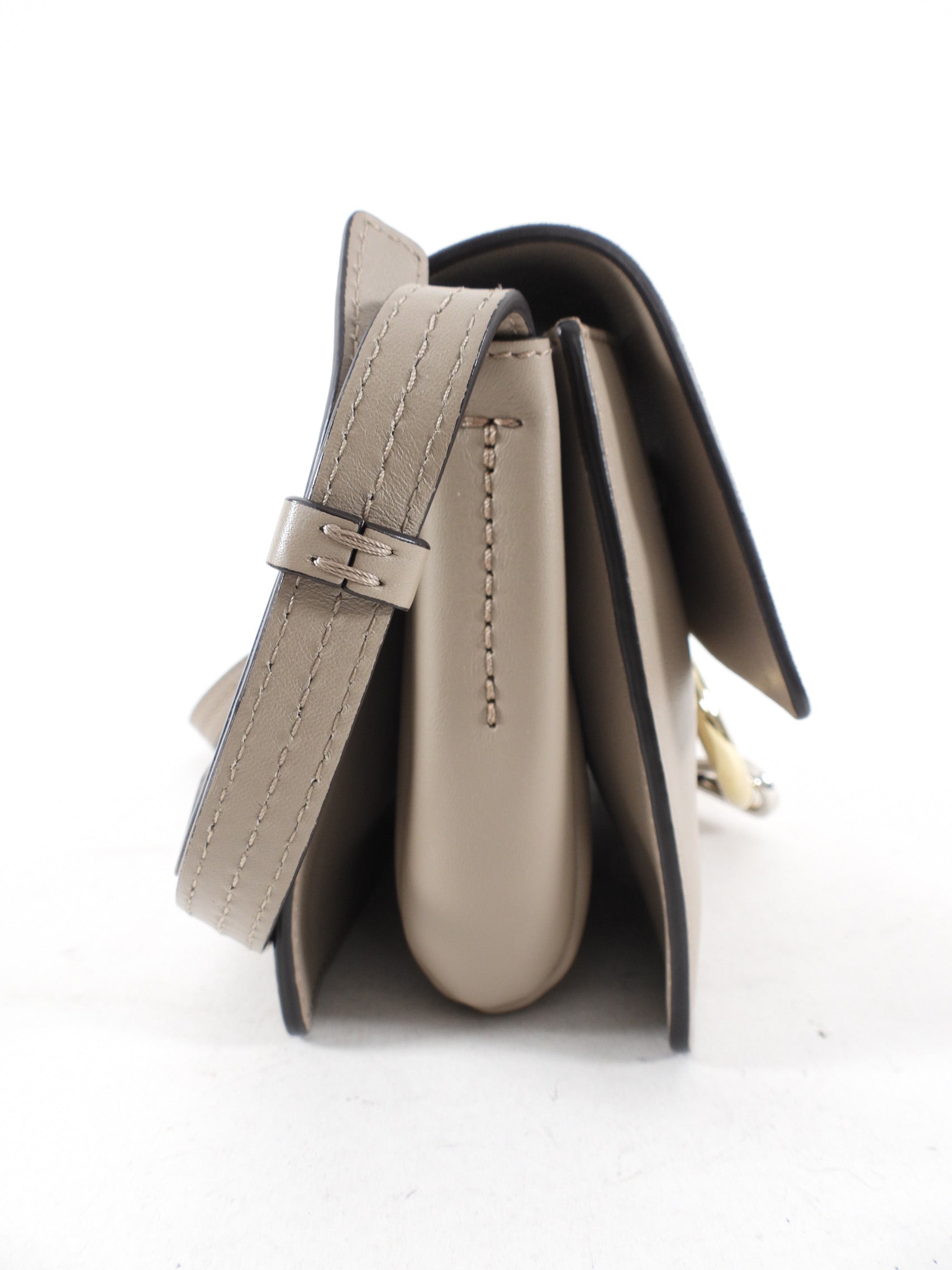 Chloe Faye Small Crossbody Bag in Light Taupe - Stylish Leather Shoulder Bag for Women | Perfect for Work, Travel & Everyday Use