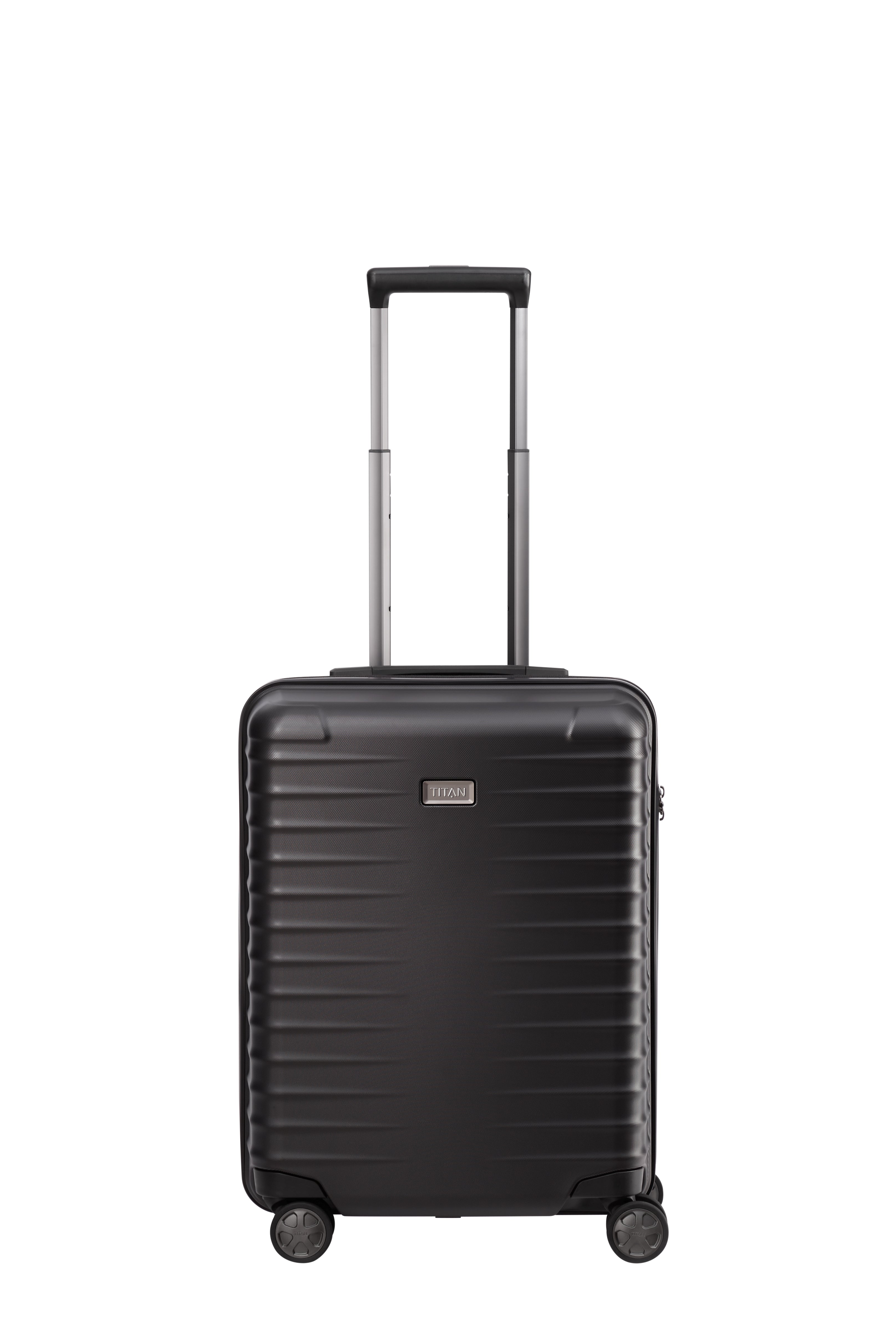Titan LITRON Trolley S Carry On Luggage - Lightweight Expandable Suitcase with 360° Spinner Wheels for Business Travel & Weekend Getaways | Perfect Airplane Cabin Bag & Carry-On Luggage for Men & Women