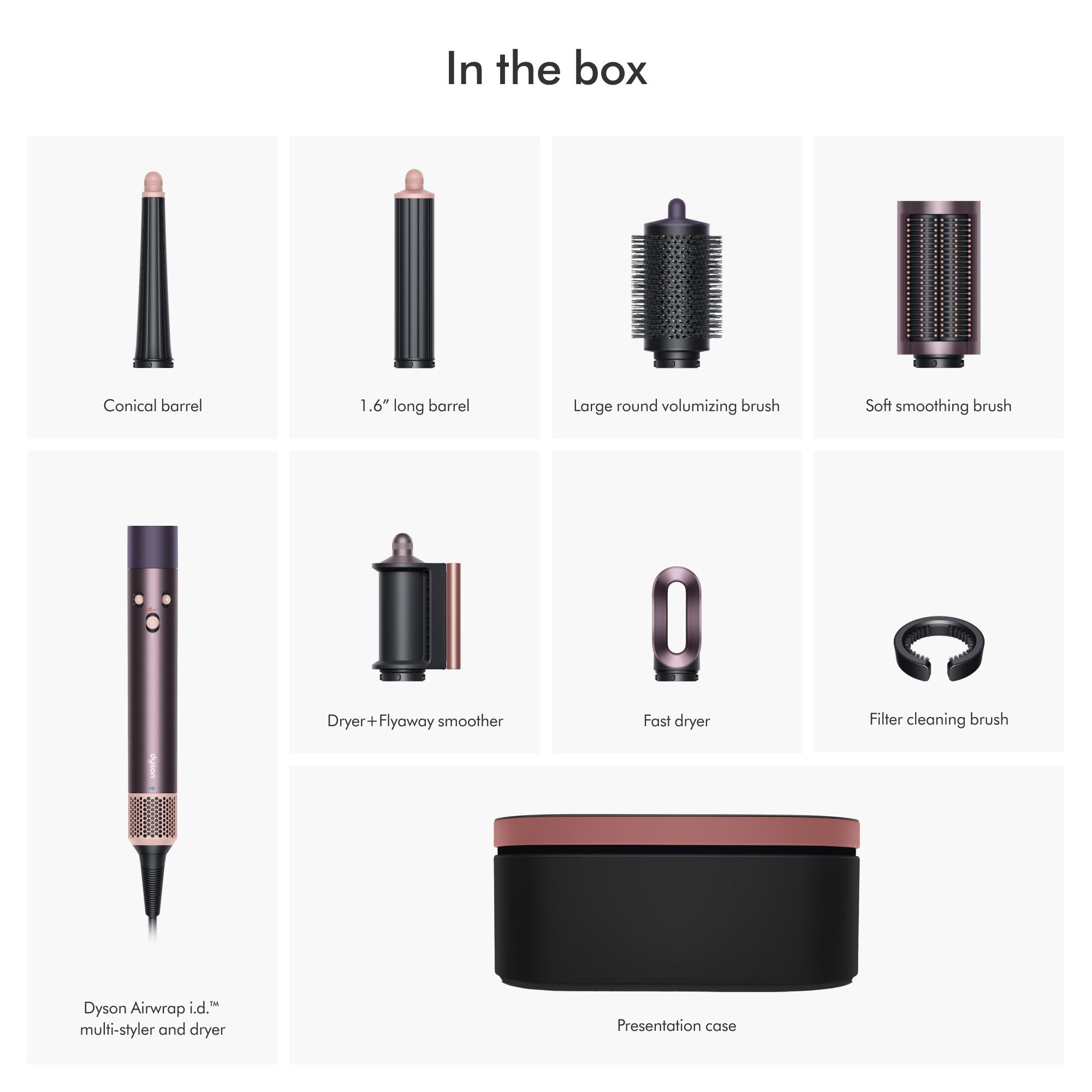 Dyson Airwrap i.d. Multi Styler and Hair Dryer for Straight & Wavy Hair - Perfect for Salon-Quality Styling at Home, Travel & Daily Use