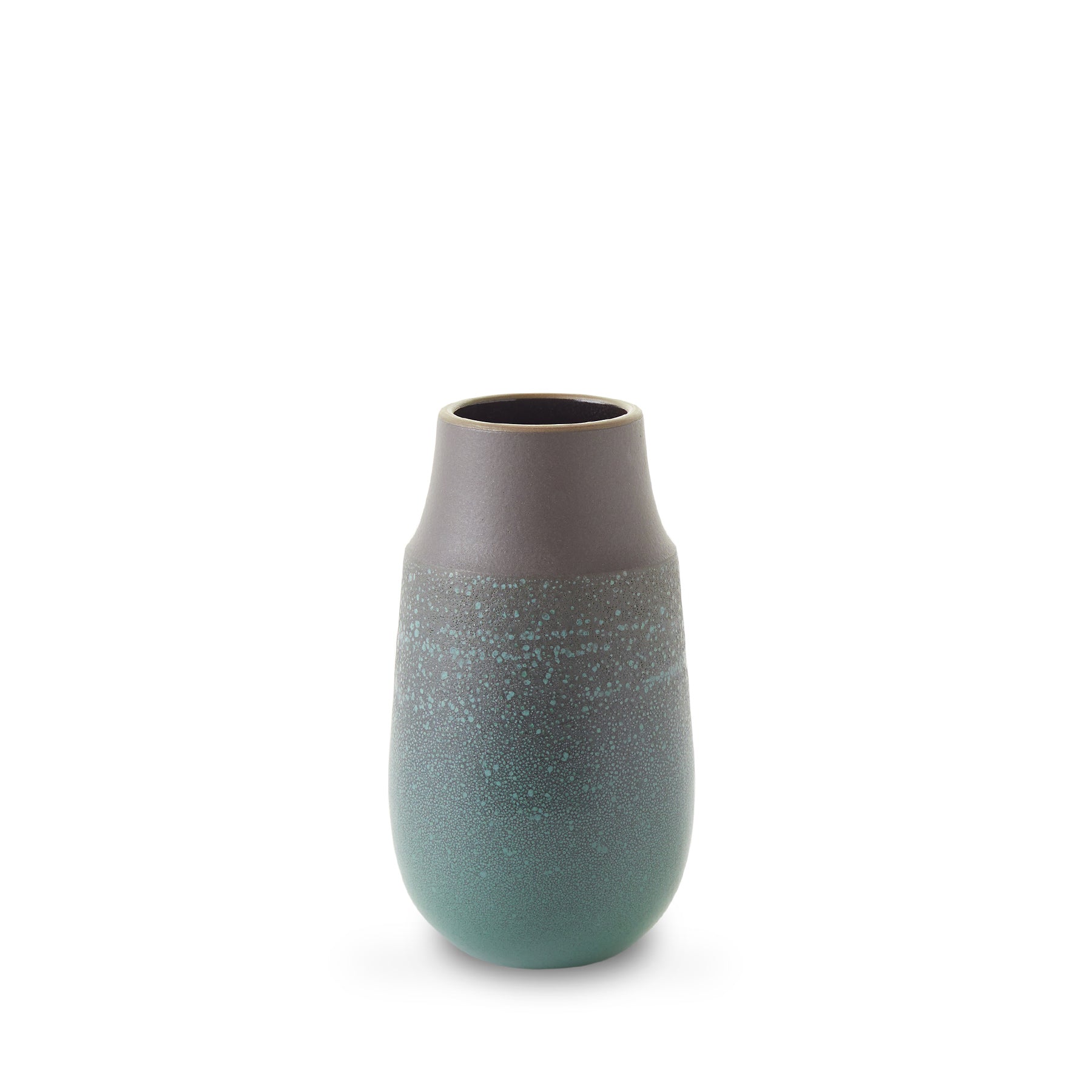 Handcrafted Basalt Neck Vase with KPFA Finish - Elegant Home Decor for Living Room, Dining Table & Wedding Centerpieces