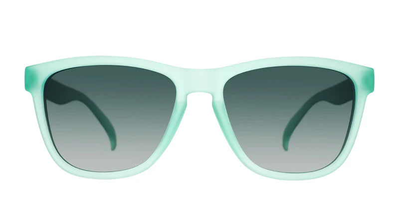 Goodr Dinner Mint Debauchery Sunglasses - Polarized UV Protection for Running, Cycling & Outdoor Activities