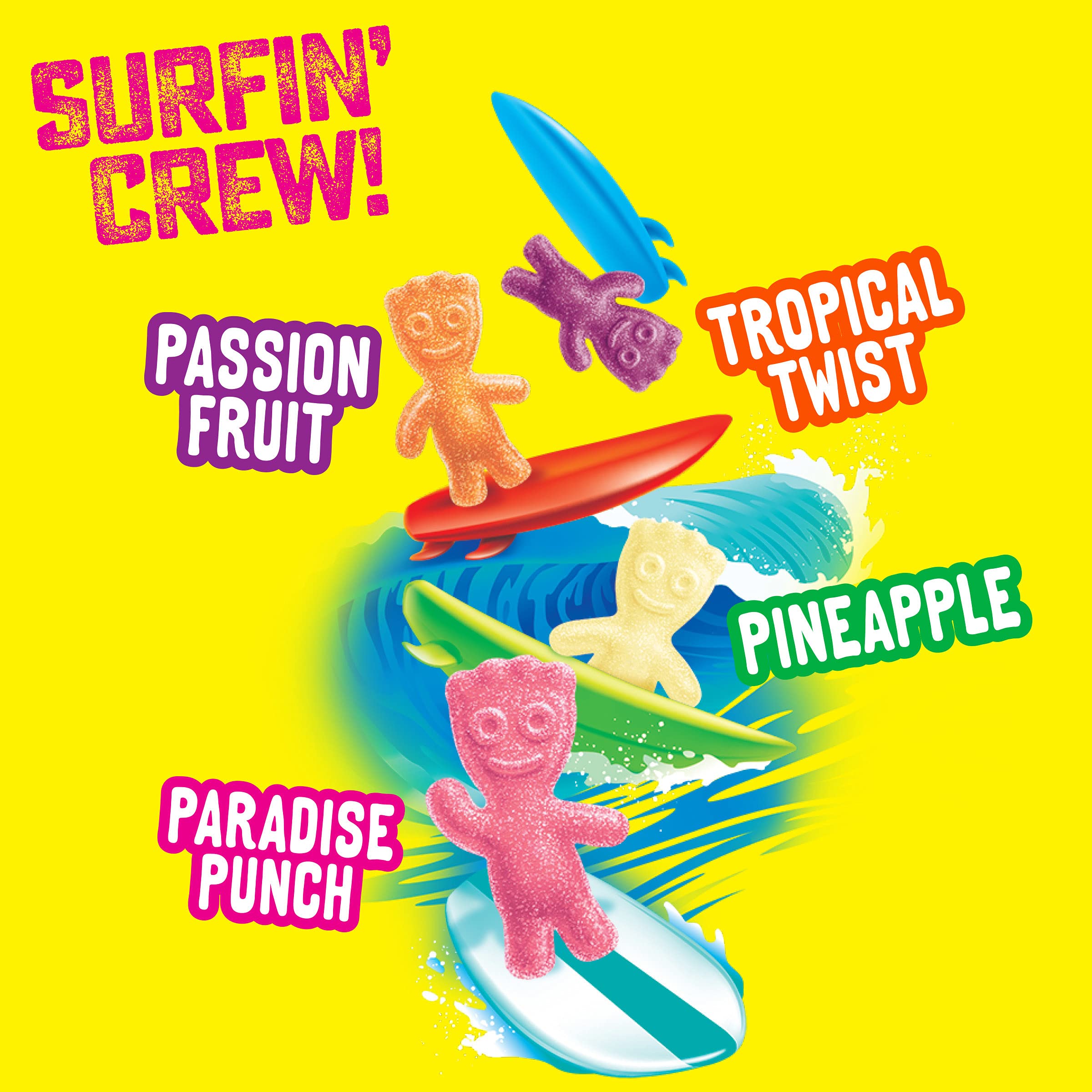 Sour Patch Kids Tropical Soft & Chewy Candy - 3.5 oz Bag | Sweet & Tangy Tropical Flavored Gummy Candy | Perfect for Parties, Movie Nights & Snacking