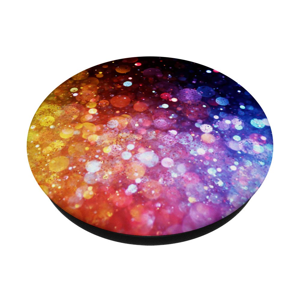 Rainbow Exploding Powder Graphic Color Burst Gloss - Vibrant Lip Gloss for Parties, Cosplay & Makeup Art | Long-Lasting Shine & Bold Colors