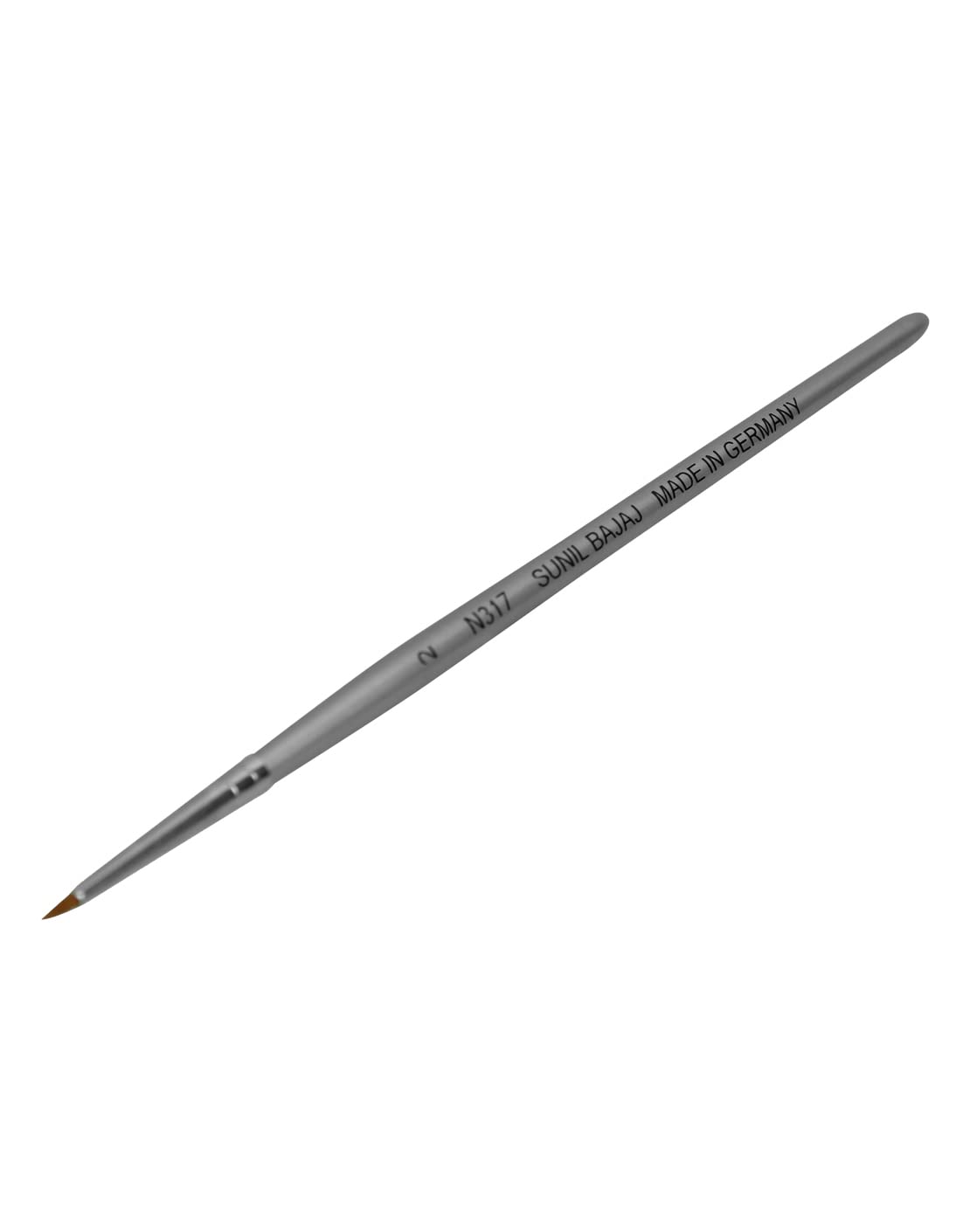 Professional Nail Art Brush Set - 1PC (Brush 2 - N317) for Acrylic, Gel & Nail Design - Perfect for Salon, Home Manicure & DIY Nail Art