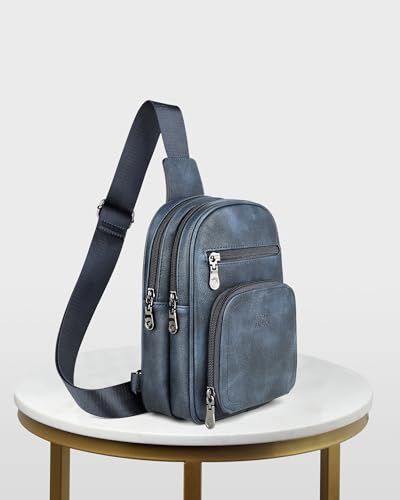 Dark Blue Retro Style
